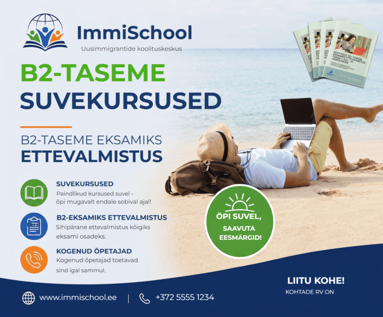 B2-TASEME SUVEKURSUS